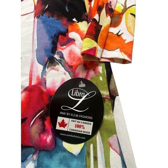 Libra by A.S.M. Fashions top sz Large NWT - Picture 3 of 5